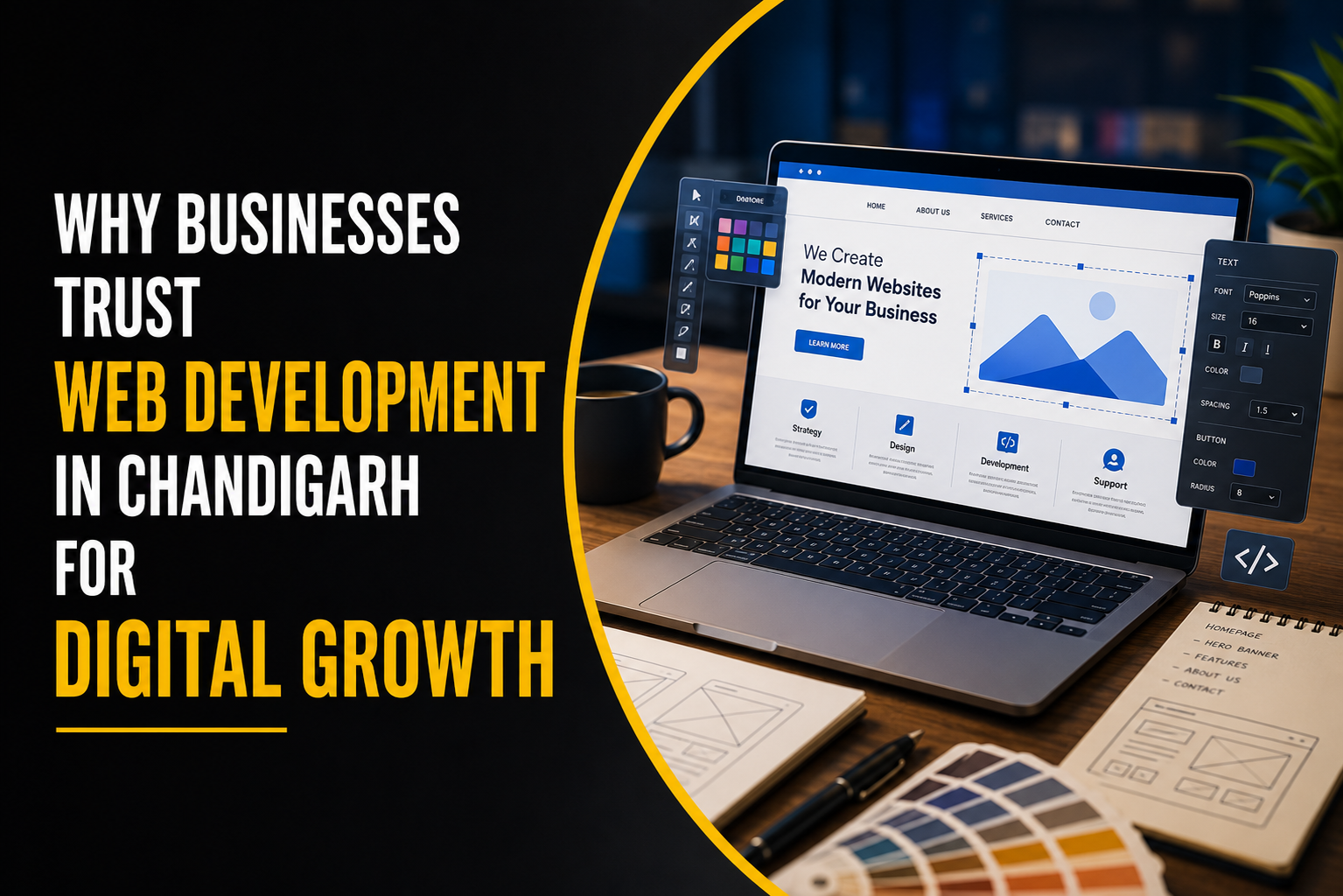 web development in chandigarh